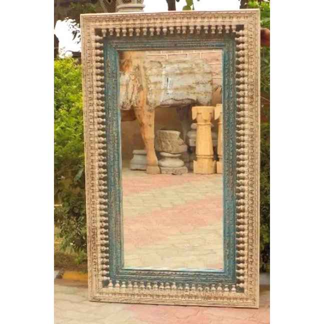 The Mehrab White Jaali Mirror