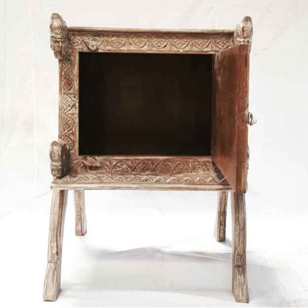 The Mehrab White Jaali Mirror