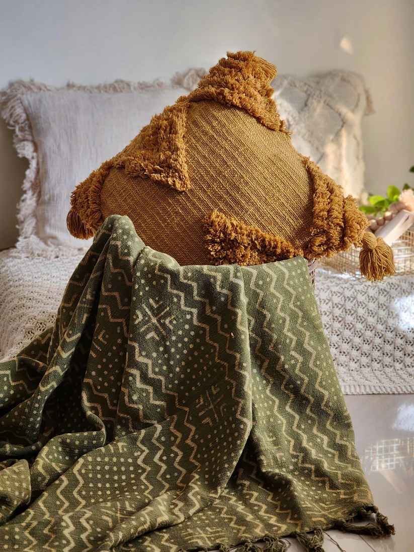 Sania Mudcloth Throw