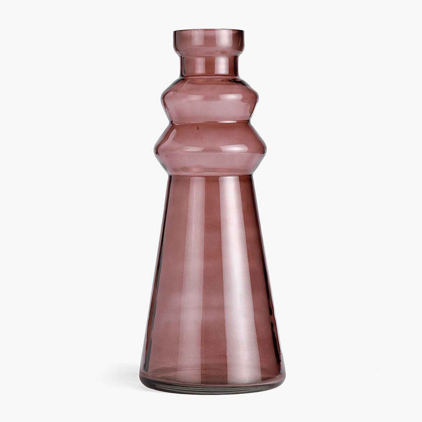 Rosewood Flower Vase Slender Neck