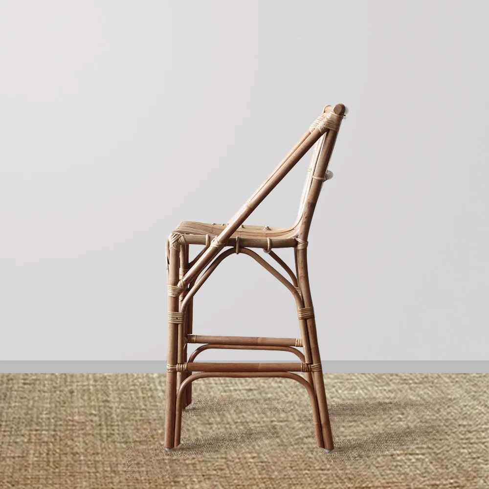 Serenity Woven Barstool - Brown Wash