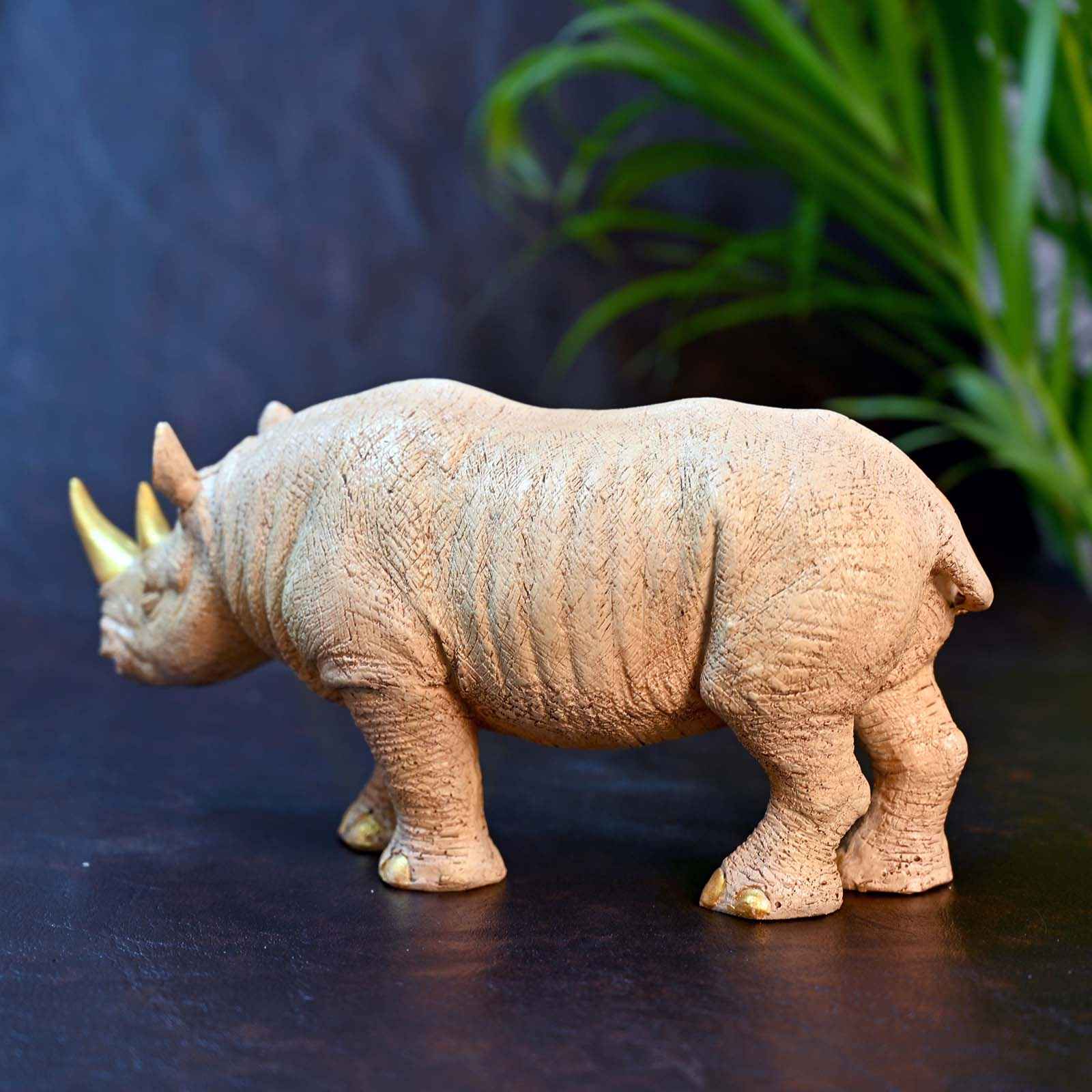 Golden-Horned Rhino