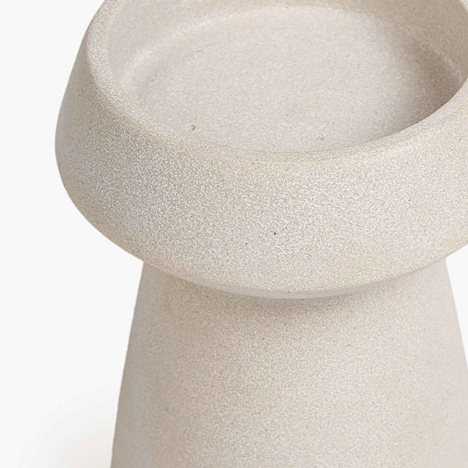 Duke Stone Candle Stand