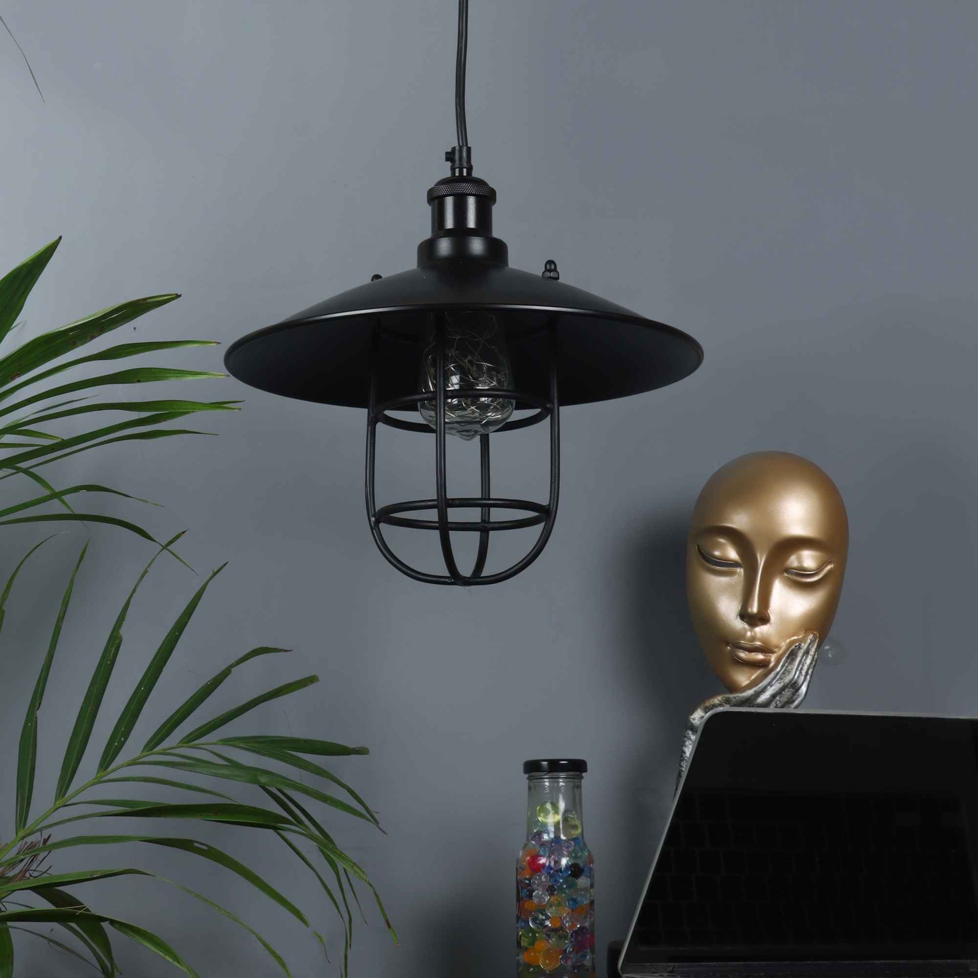 Bonnelycke Black Metal Hanging Light