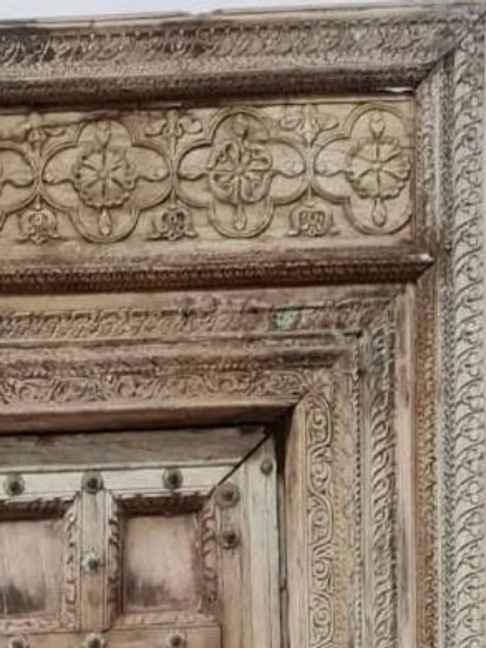 The Mehrab White Jaali Mirror