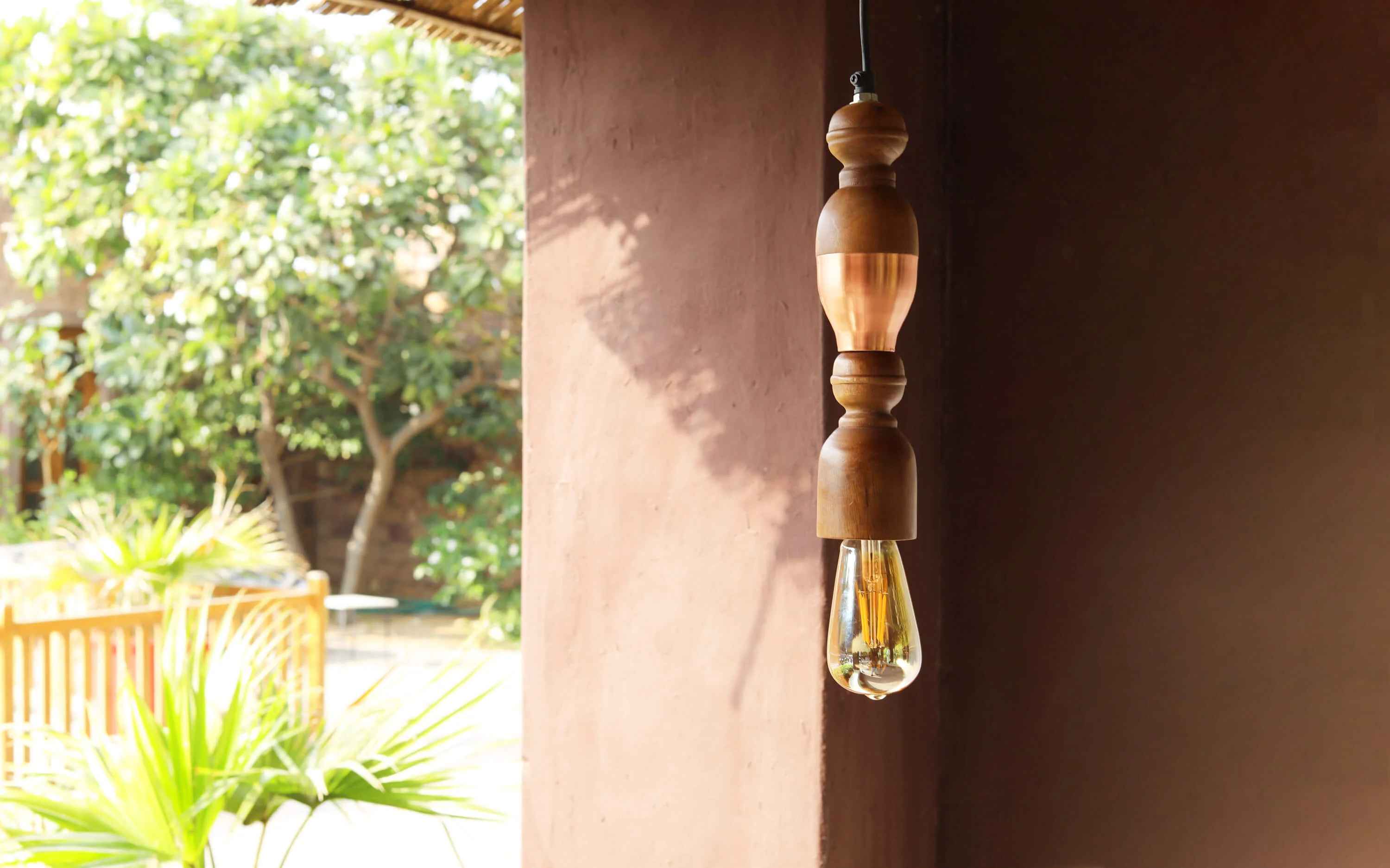 Kurashi Drop Hanging Lamp