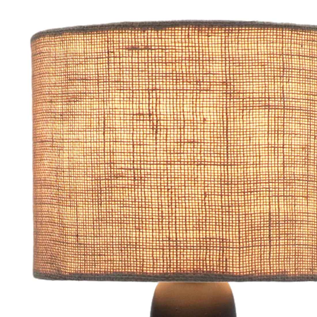 Vintage Jute Theory Table Lamp