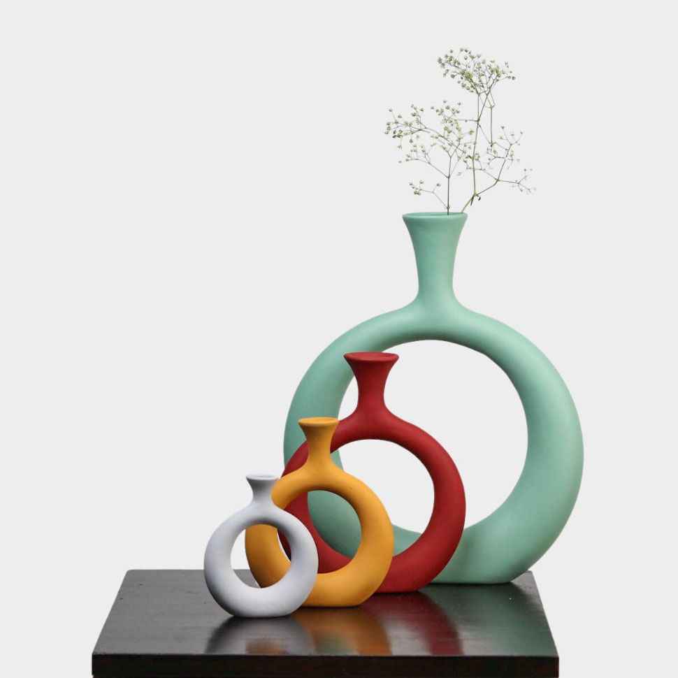 Oval Vase Set