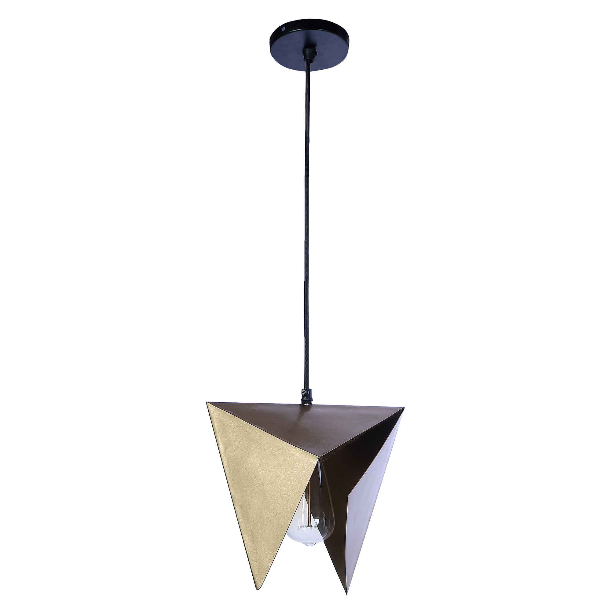 Atupa Gold Metal Hanging Light