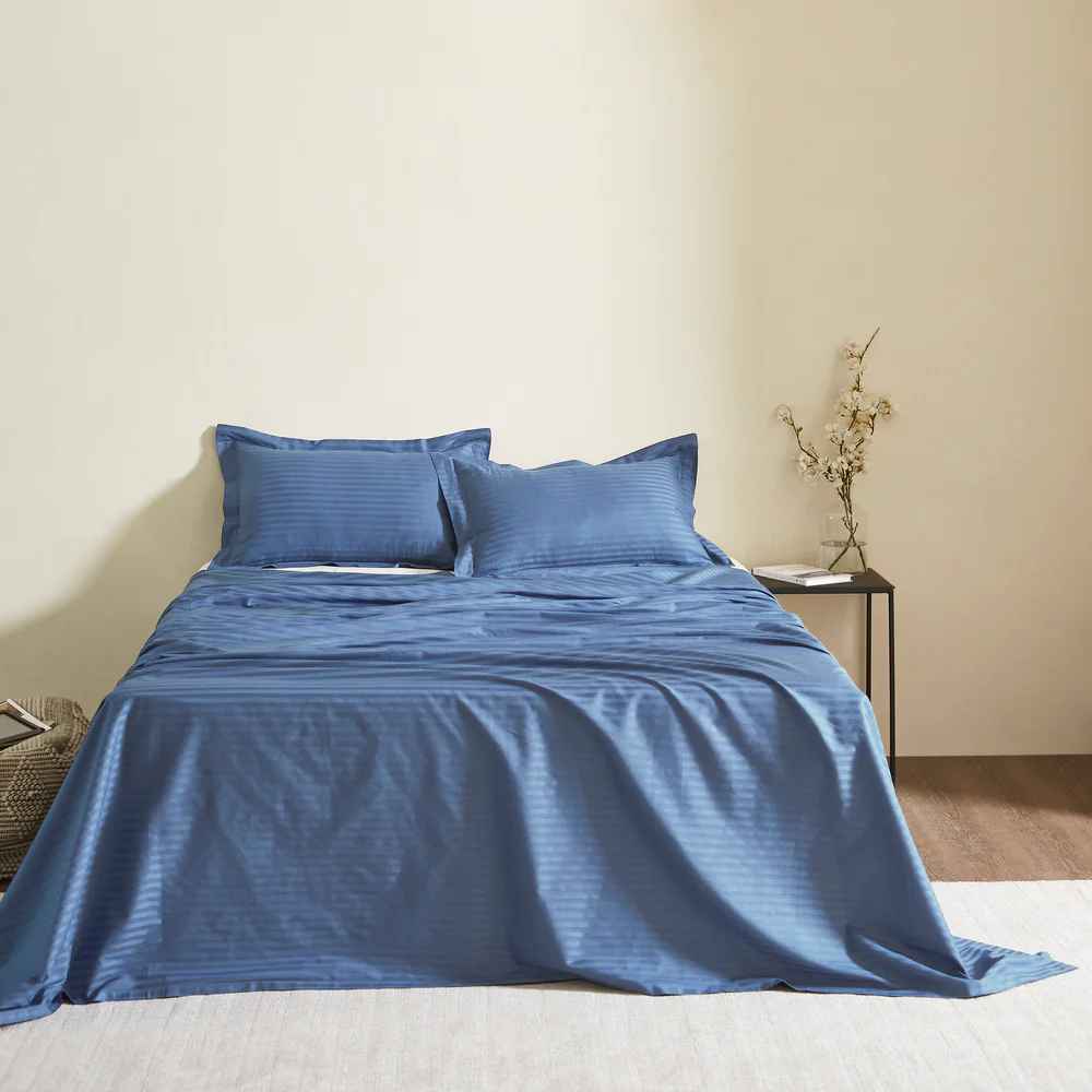 Contrail Embroidered Bedsheet Set