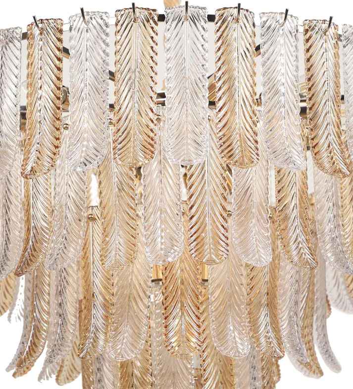 Modern Lotus Leaf Led Chandelier