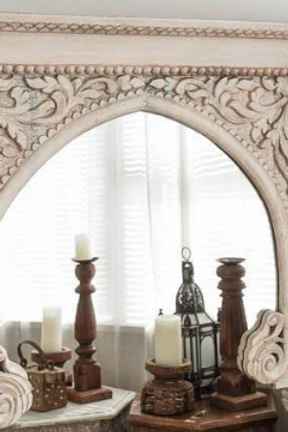 The Saraswat Vintage Wall Mirror