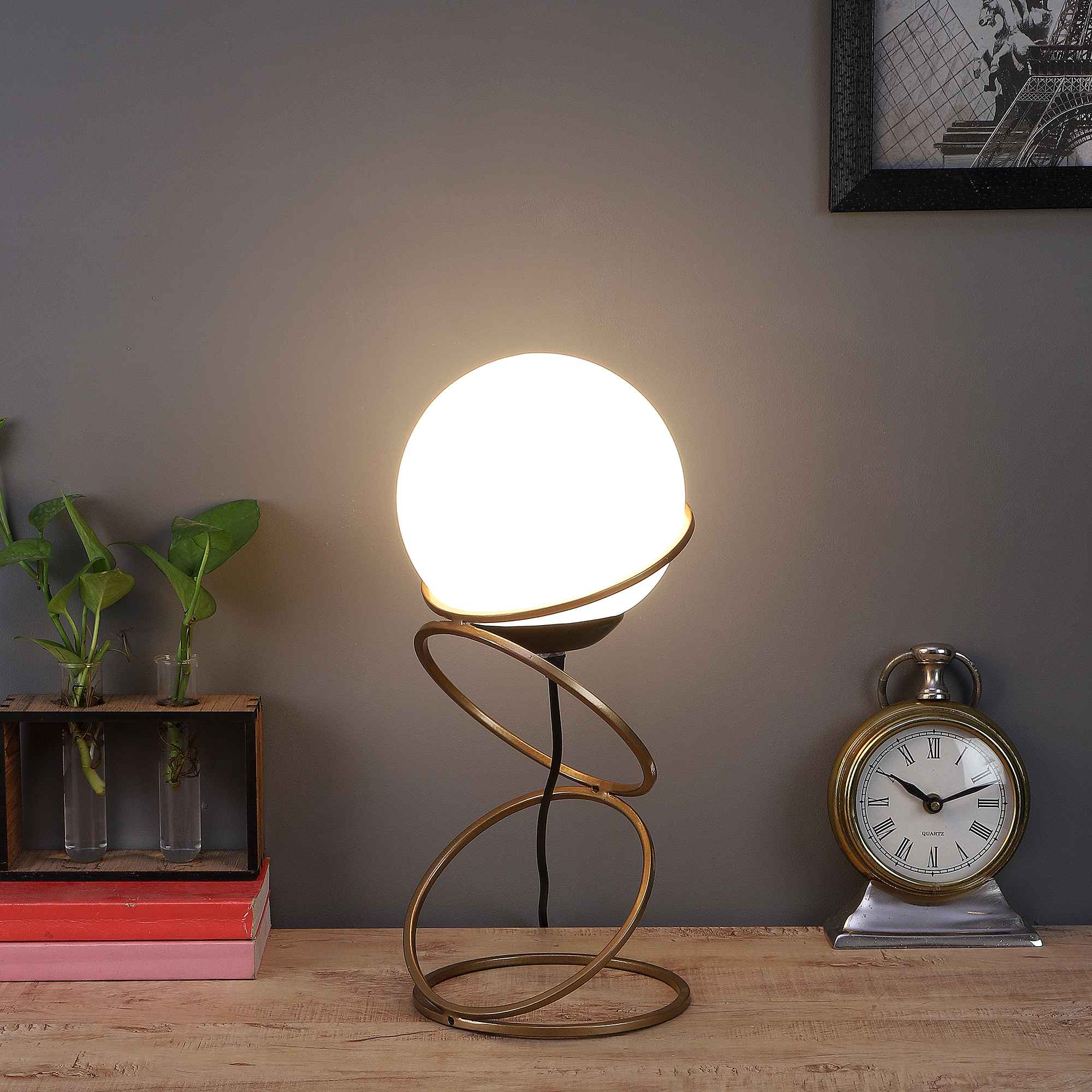 Vintage Industrial Black Metal Single Hanging Light