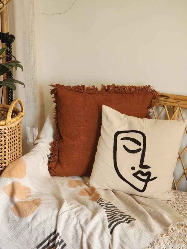 Raha Fringe pillow