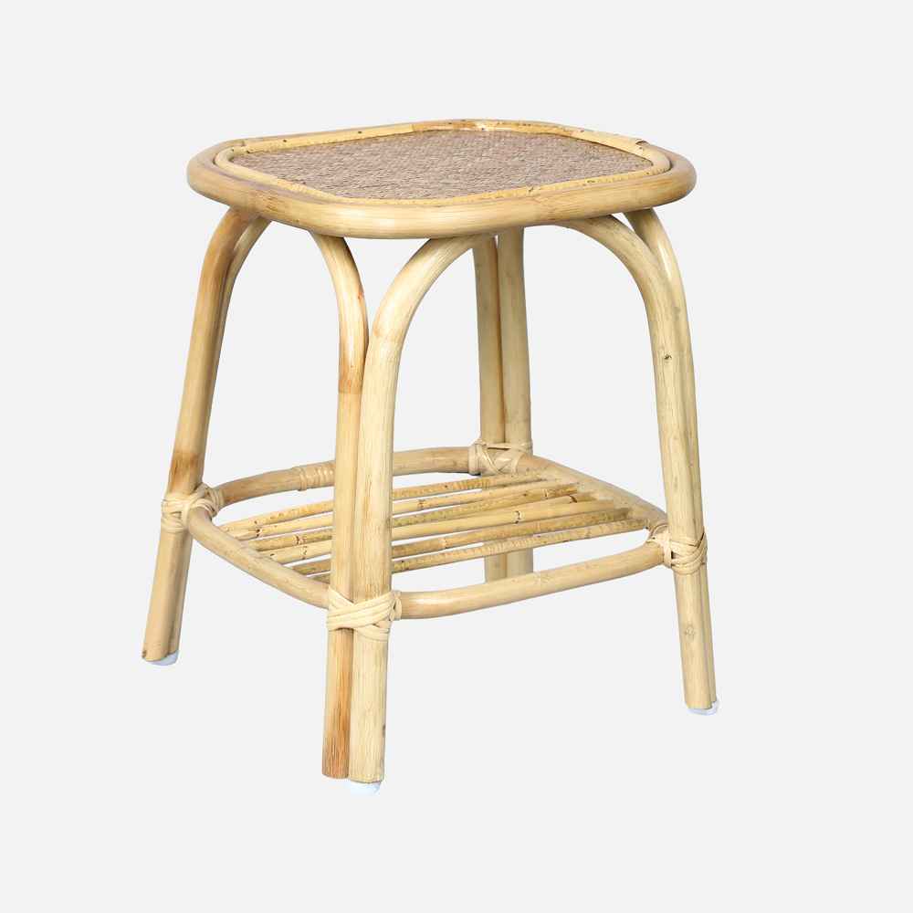 Tranquil Tides Rattan Side Table