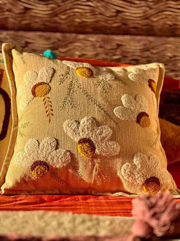 Georgia Punch Needle Pillow