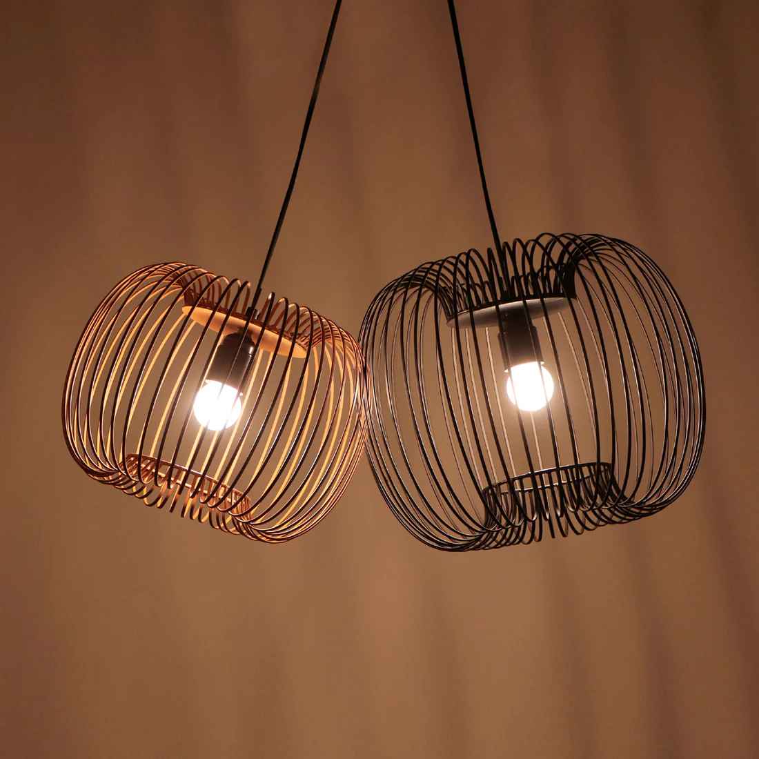 Klec Round Hanging Lamp