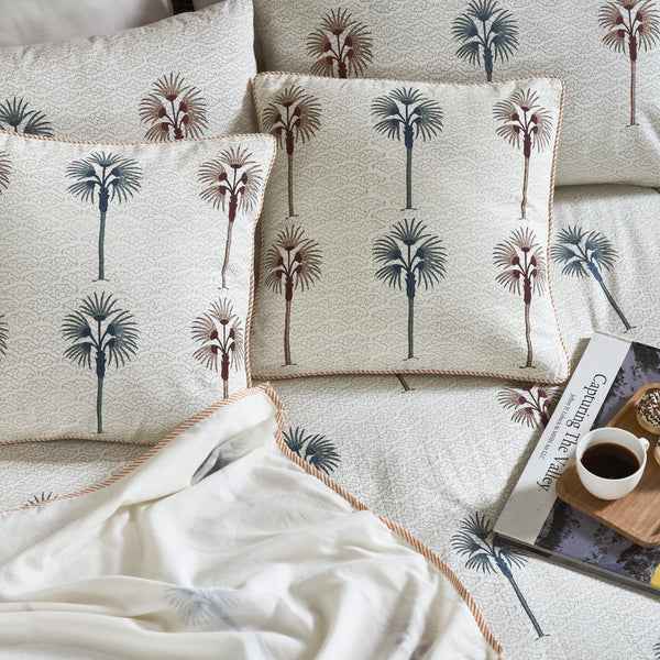 Conifer Block Printed Bedsheet Set