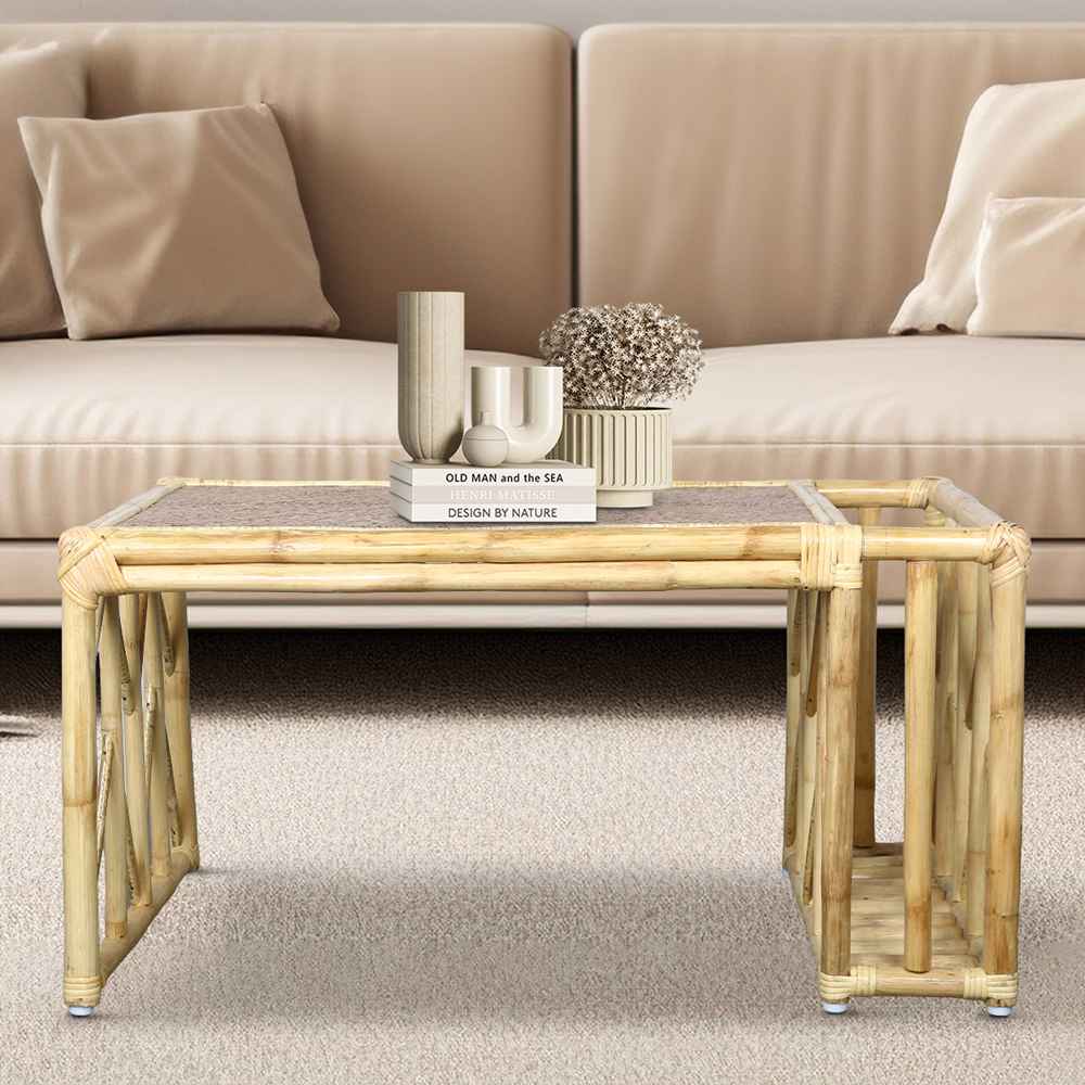 Island Oasis Bamboo Side Table