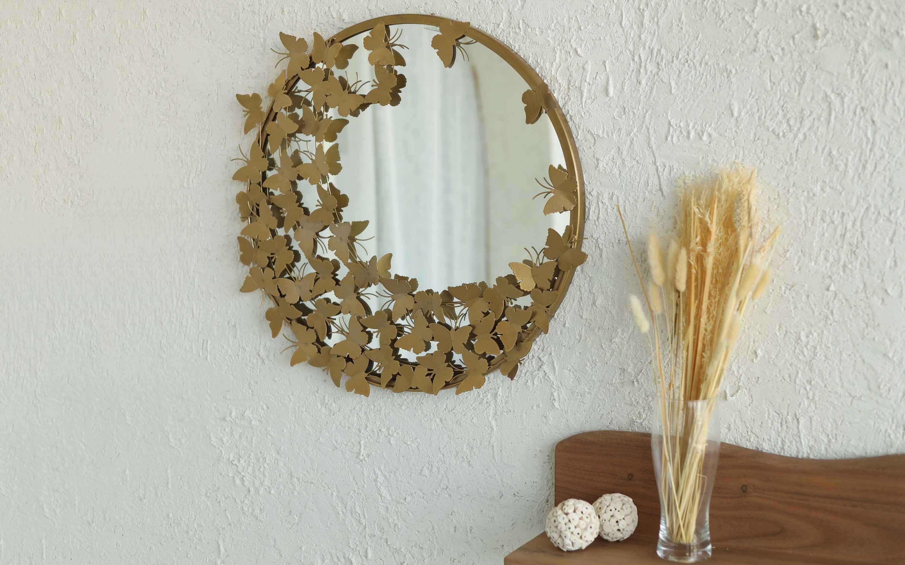 Window Round Wall Mirror