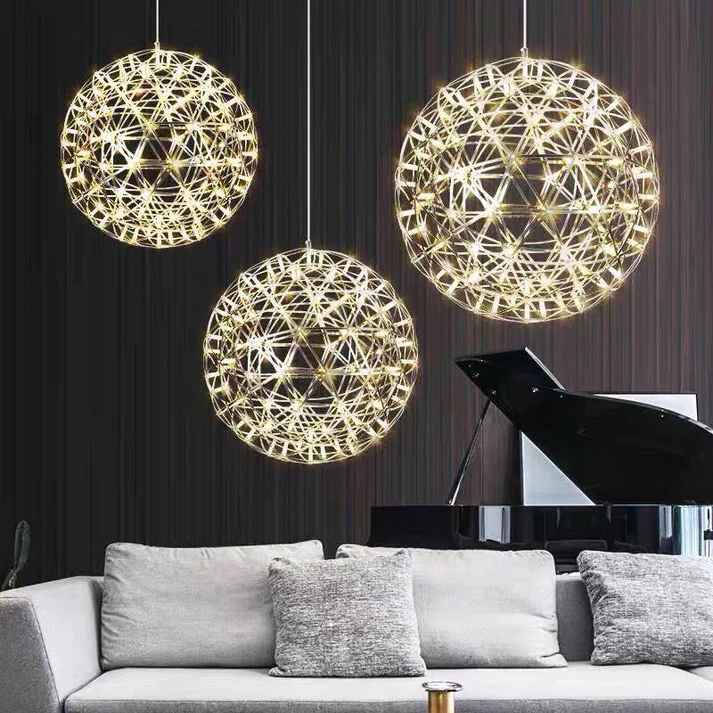 Modern Lotus Leaf Led Chandelier