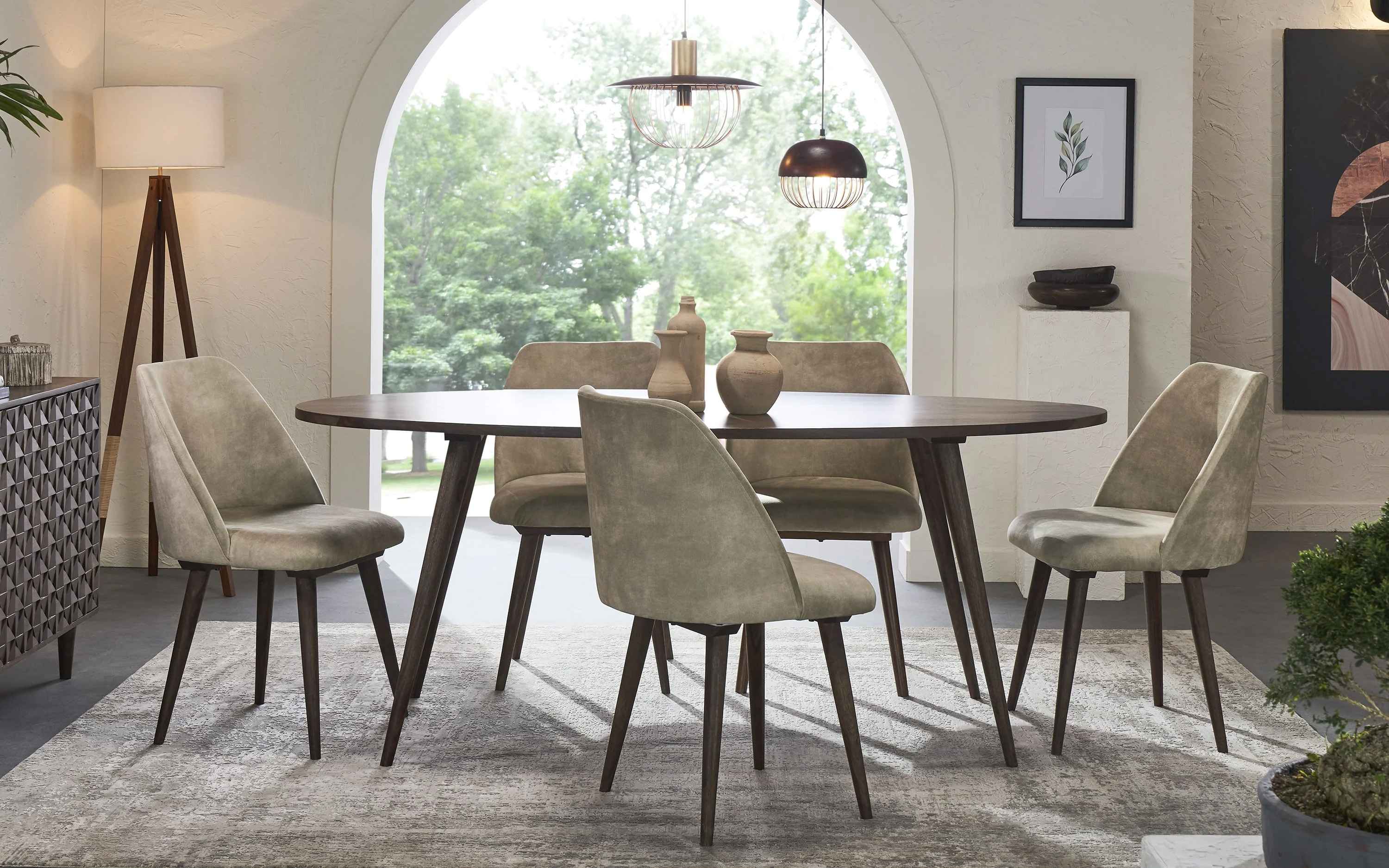 Mazi Dining Table 6 Seater