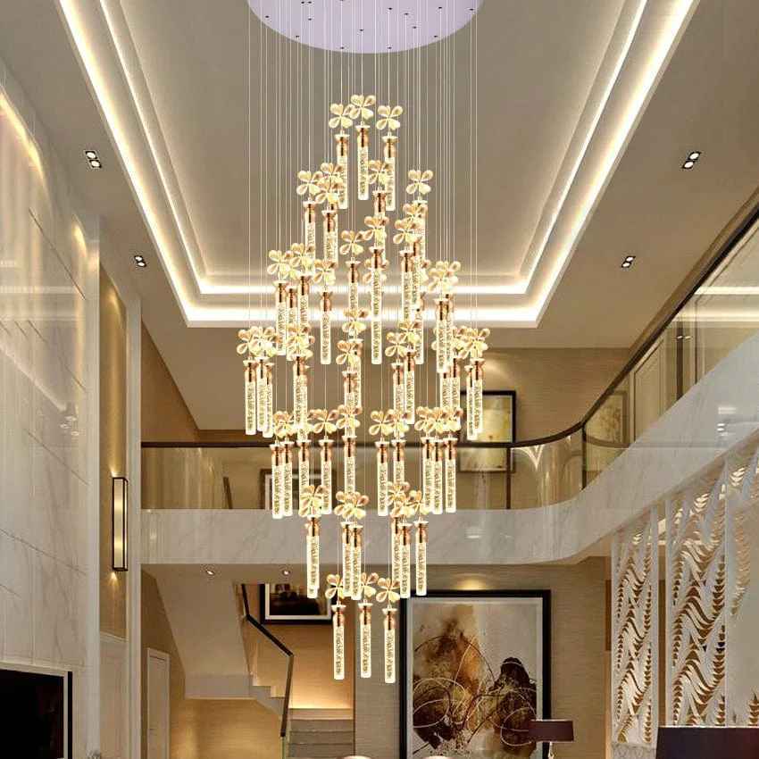 Alluring Lpheion Crystal Petal Chandelier