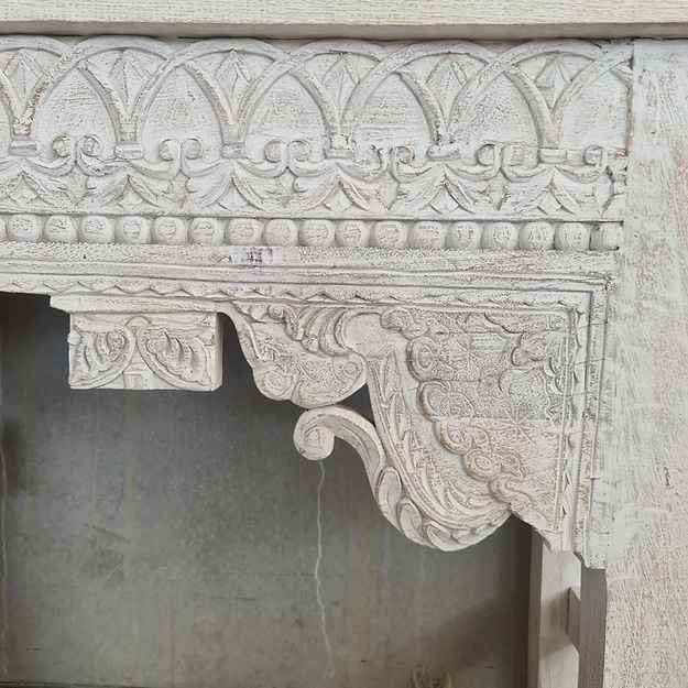 The Ayudha Rustic Jaali Console