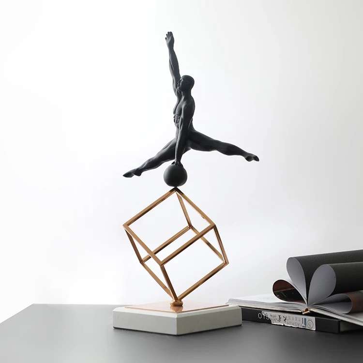 Modern Gymnast Sculpture 1