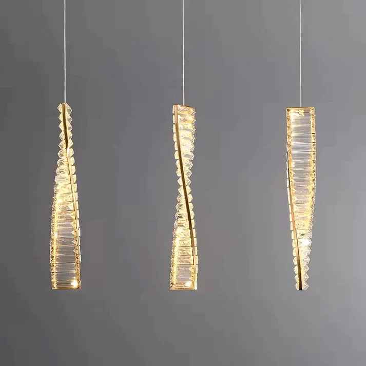 Modern Lotus Leaf Led Chandelier