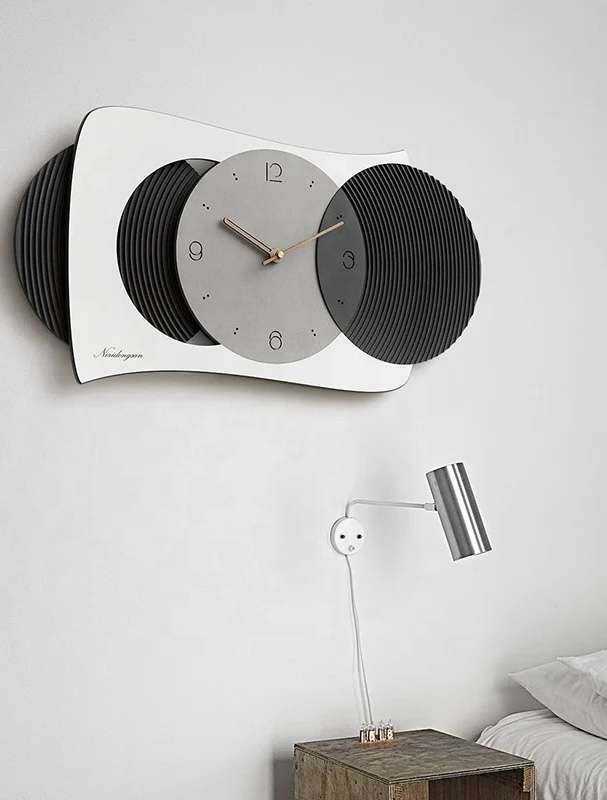 Revolving Wheel Wall Clock