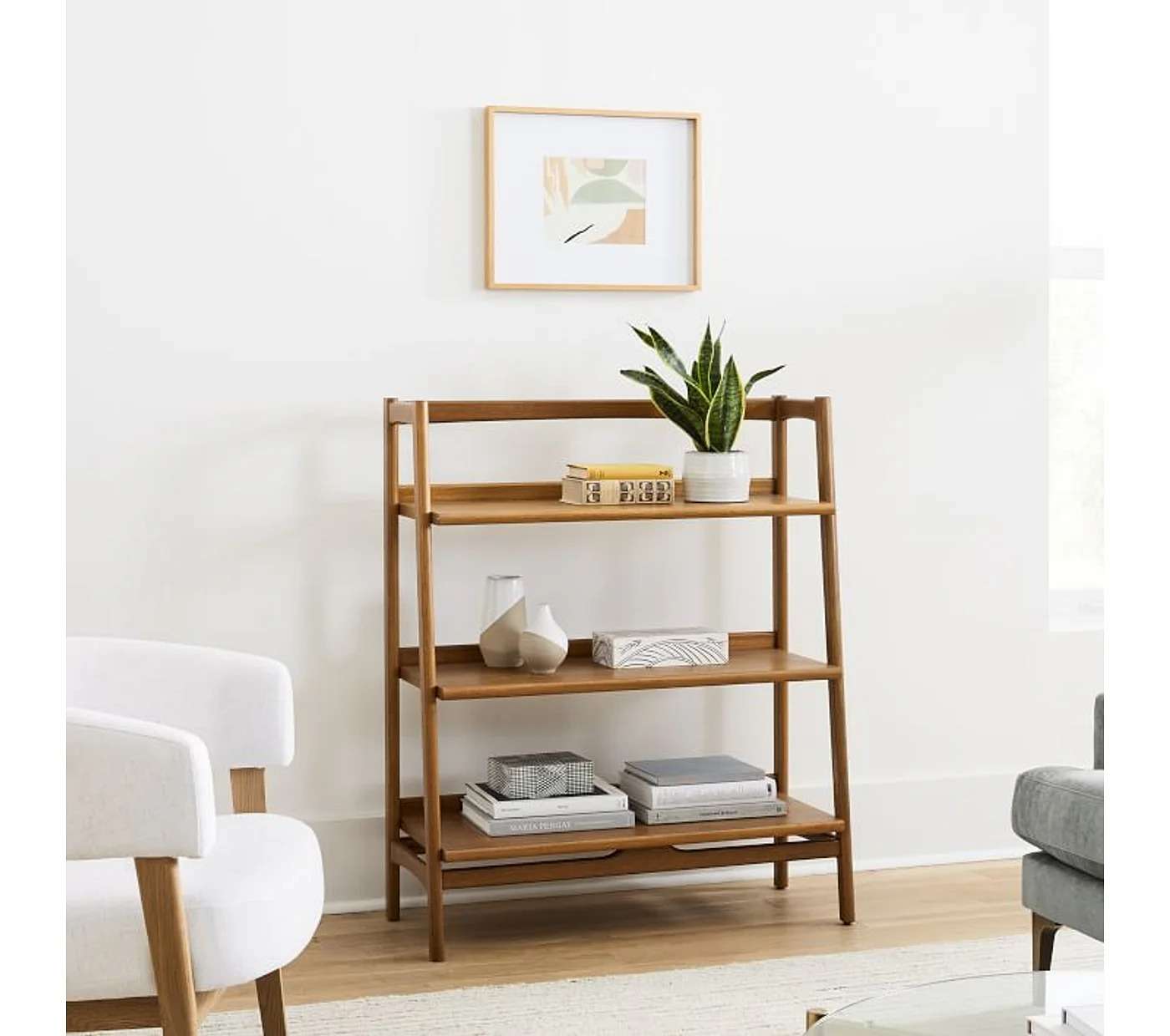 Id-Century Bookshelf With Drawer (22″)