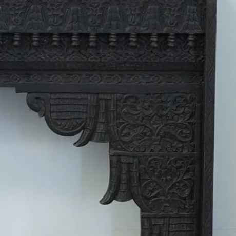 The Mehrab White Jaali Mirror