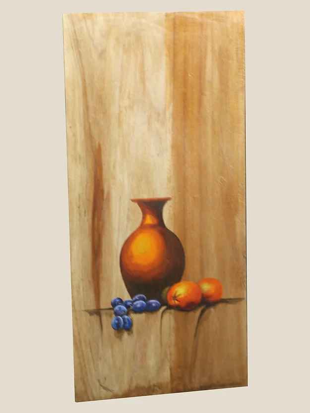 Rosewood Flower Vase Slender Neck