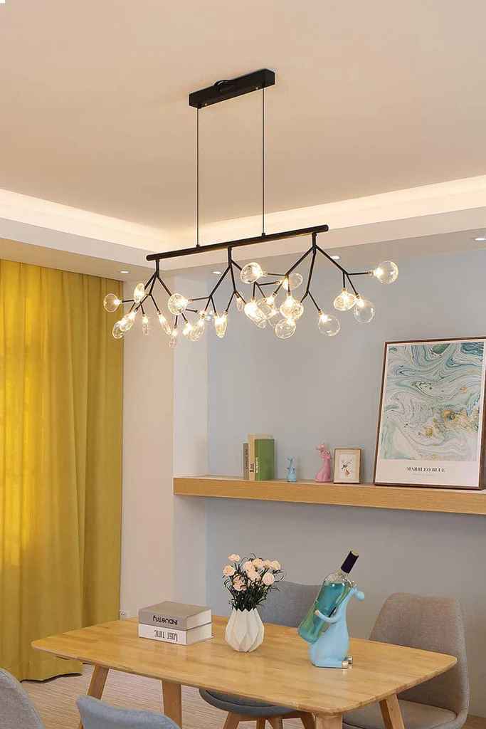 Halteres Double Height Chandelier