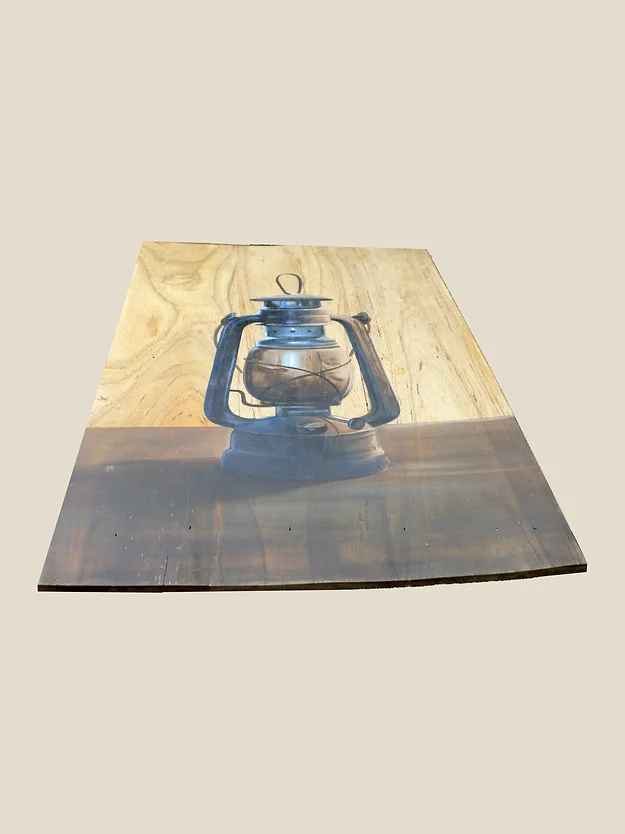 Rosewood Flower Vase Slender Neck