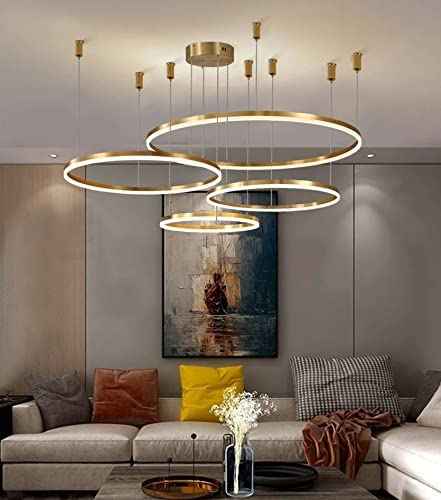 Modern Lotus Leaf Led Chandelier