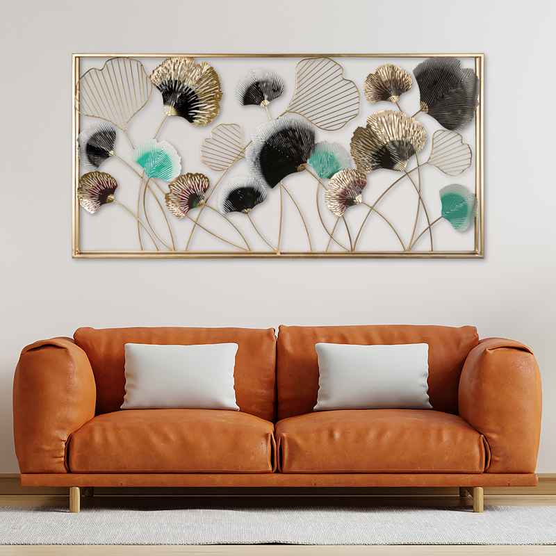 Circle Leaf Wall Art