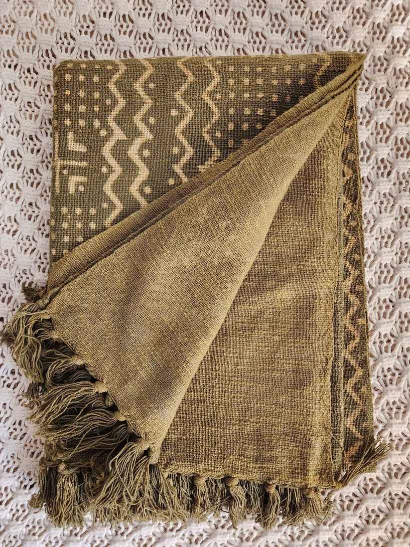 Sania Mudcloth Throw