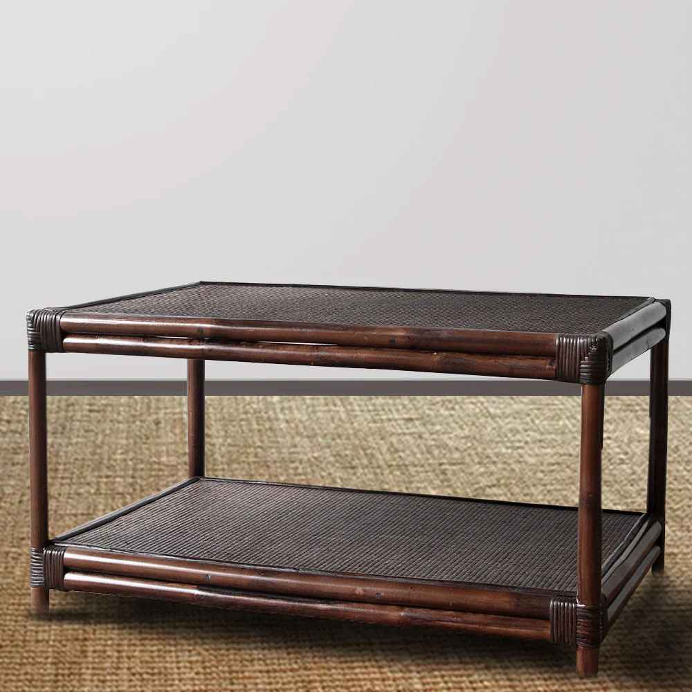 Driftwood Delight Rattan Table