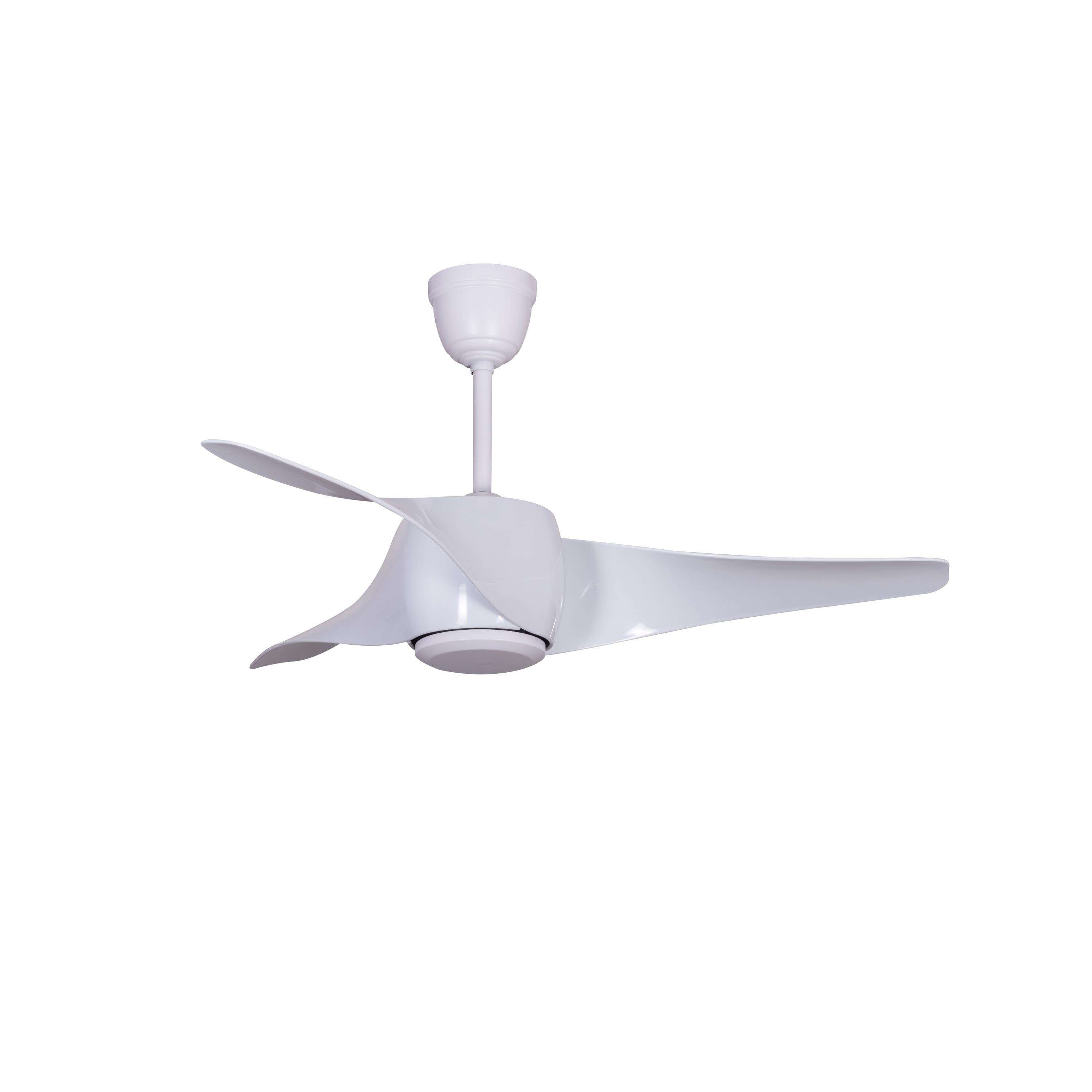 Iroko White Designer Ceiling Fan 