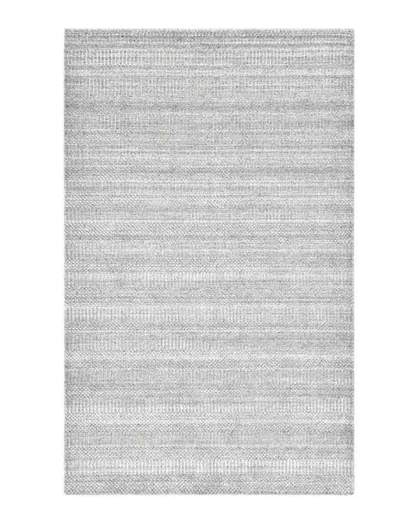 CREAM & BROWN SPIDER WEAVE RUG