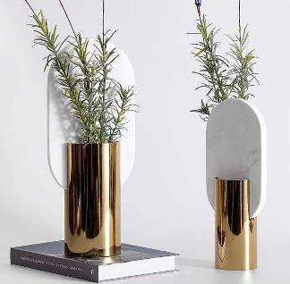 Pearl Metal Vase