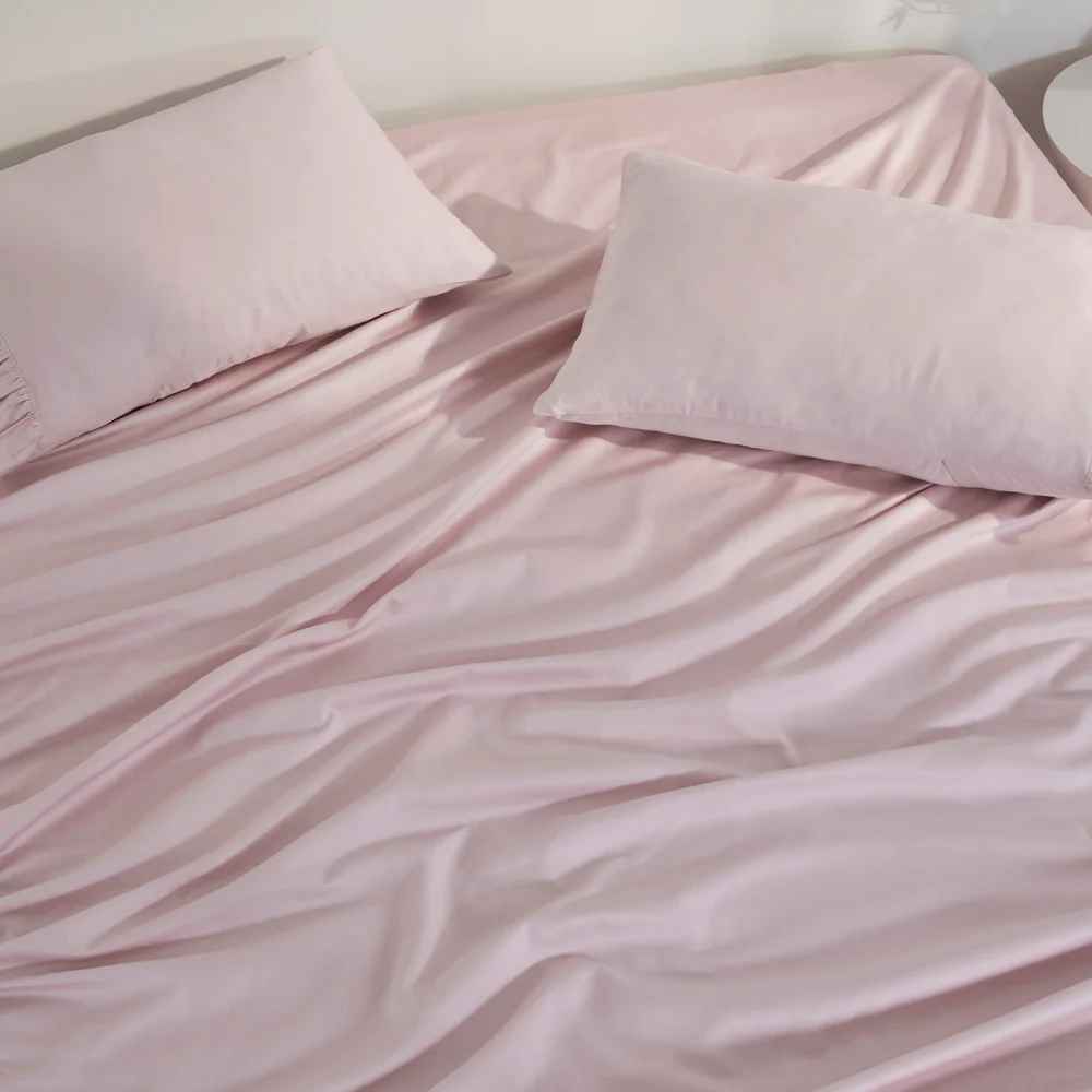 Ruffle Plain Bedsheet - 400Tc