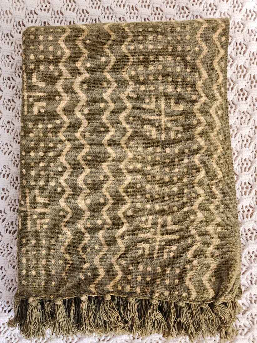Sania Mudcloth Throw