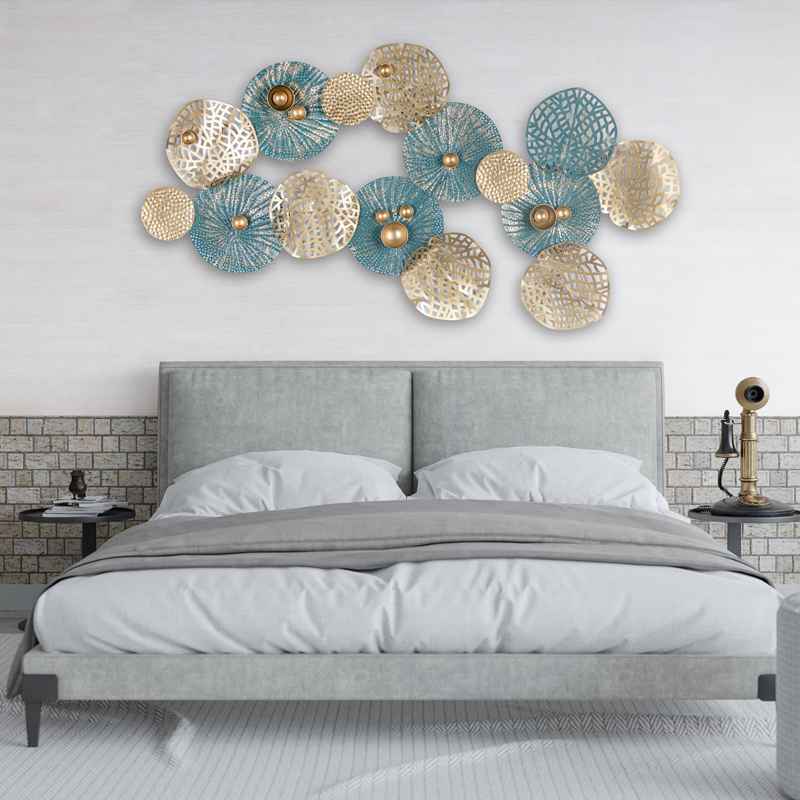 Circle Leaf Wall Art