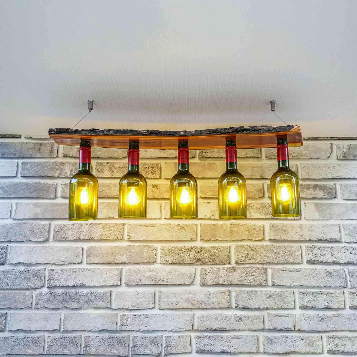 Top Solid Wall Mount Lamp (Recycled Bottle)