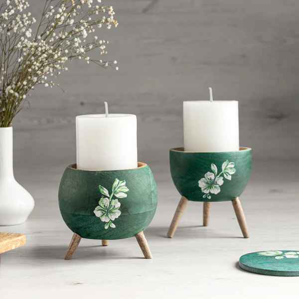 Hyacinth Candle Holders