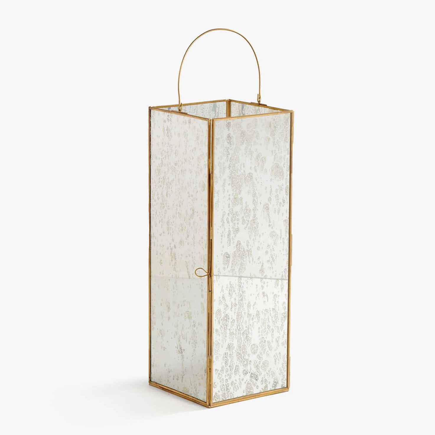 White Paper Lantern; Handmade Paper With Real Grass