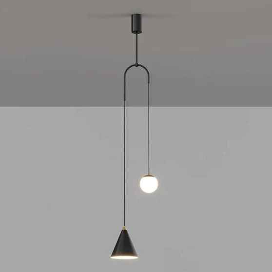 Led Electroplated Ring Pendant Light